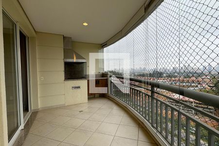 Varanda gourmet de apartamento à venda com 3 quartos, 122m² em Tamboré, Santana de Parnaíba