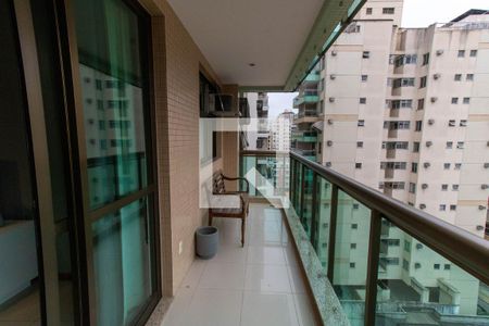 Varanda da sala  de apartamento à venda com 3 quartos, 120m² em Ingá, Niterói