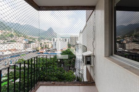 Varanda da Sala de apartamento à venda com 2 quartos, 78m² em Andaraí, Rio de Janeiro