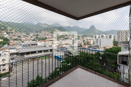 Varanda da Sala de apartamento à venda com 2 quartos, 78m² em Andaraí, Rio de Janeiro