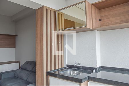 Varanda da Sala de kitnet/studio para alugar com 1 quarto, 37m² em Jardim do Mar, São Bernardo do Campo