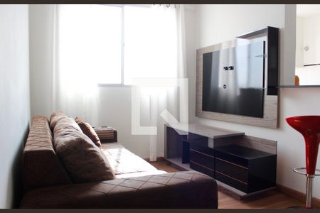 Sala de apartamento para alugar com 2 quartos, 48m² em Vila Figueira, Suzano