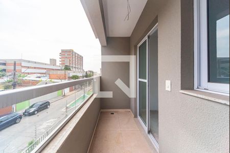 Varanda da Sala de apartamento à venda com 2 quartos, 54m² em Silveira, Santo André