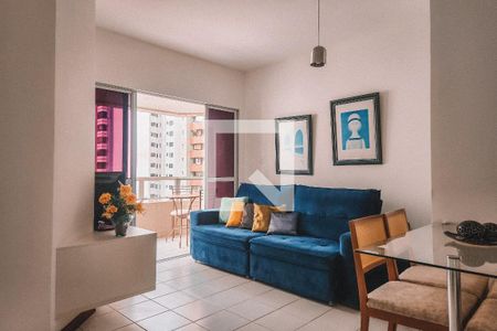 Sala de apartamento para alugar com 1 quarto, 41m² em Pituba, Salvador