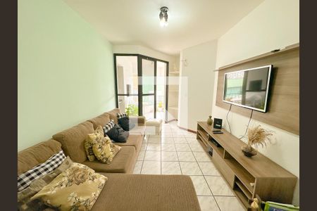 Sala de TV de apartamento para alugar com 3 quartos, 110m² em Ingleses do Rio Vermelho, Florianópolis