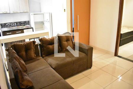 Sala de apartamento para alugar com 2 quartos, 37m² em Riacho 1, Brasília