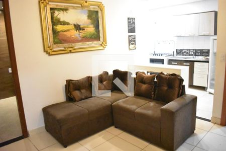 Sala de apartamento para alugar com 2 quartos, 37m² em Riacho 1, Brasília