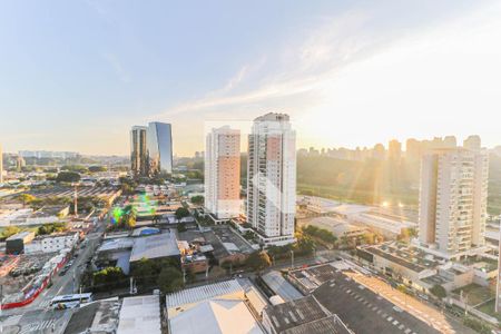 Varanda  de apartamento para alugar com 2 quartos, 36m² em Jardim Caravelas, São Paulo