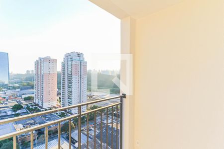 Varanda Sala de apartamento para alugar com 2 quartos, 36m² em Jardim Caravelas, São Paulo