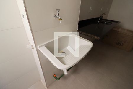 Sala/Cozinha/Área de Serviço de apartamento à venda com 1 quarto, 37m² em Vila Dom Pedro Ii, São Paulo