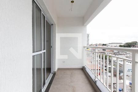 Varanda da Sala de apartamento à venda com 2 quartos, 49m² em Vila Danubio Azul, São Paulo