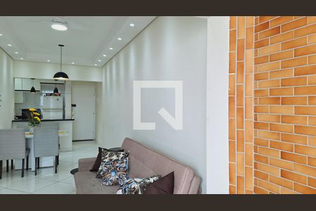 Sala de apartamento para alugar com 2 quartos, 70m² em Cidade Ocian, Praia Grande