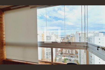 Vista da varanda Sala de apartamento para alugar com 2 quartos, 70m² em Cidade Ocian, Praia Grande