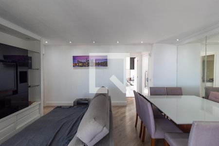 Sala de Estar/Jantar de apartamento à venda com 3 quartos, 107m² em Vila Isa, São Paulo