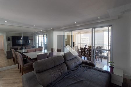 Sala de Estar/Jantar de apartamento à venda com 3 quartos, 107m² em Vila Isa, São Paulo