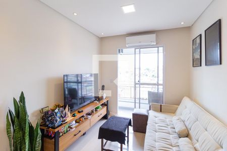 Sala de apartamento à venda com 1 quarto, 35m² em Jaguaribe, Osasco