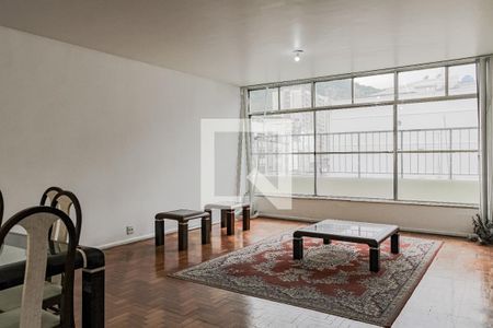 Sala  de apartamento à venda com 3 quartos, 131m² em Copacabana, Rio de Janeiro