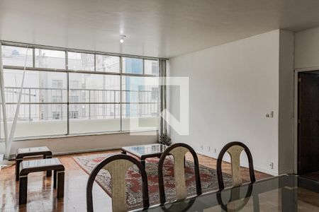 Sala  de apartamento à venda com 3 quartos, 131m² em Copacabana, Rio de Janeiro