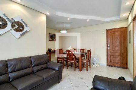 Sala de apartamento para alugar com 2 quartos, 90m² em Aviação, Praia Grande