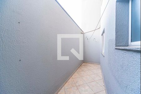 Varanda da Sala de apartamento à venda com 3 quartos, 90m² em Vila Alzira, Santo André