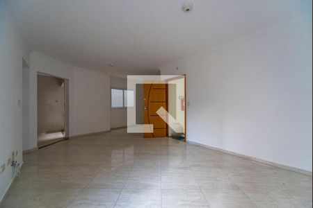 Sala de apartamento à venda com 3 quartos, 90m² em Vila Alzira, Santo André