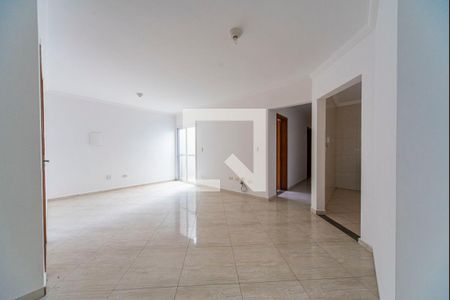 Sala de apartamento para alugar com 3 quartos, 90m² em Vila Alzira, Santo André