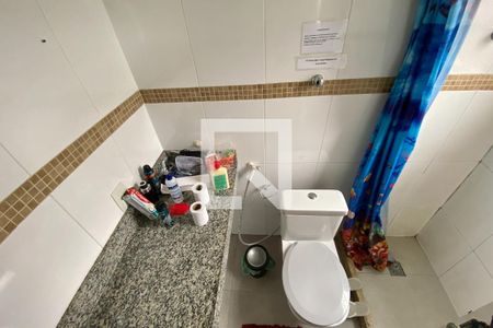 Banheiro de kitnet/studio à venda com 1 quarto, 30m² em Catete, Rio de Janeiro