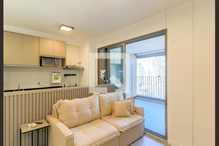 Sala de apartamento à venda com 2 quartos, 69m² em Jardim das Acácias, São Paulo