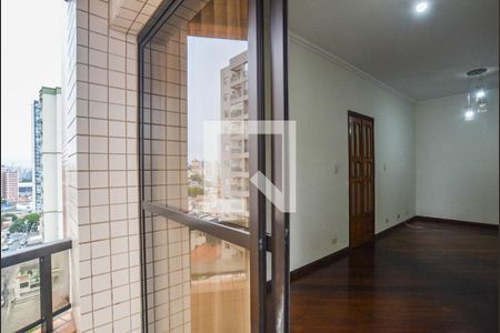 Varanda da Sala de apartamento à venda com 3 quartos, 91m² em Parque Bandeirante, Santo André