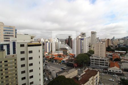 Vista da Varanda de apartamento à venda com 1 quarto, 46m² em Moema, São Paulo