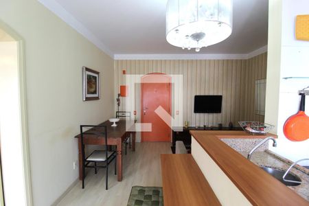 Sala de apartamento à venda com 1 quarto, 46m² em Moema, São Paulo