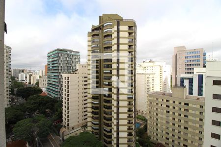 Vista da Varanda de apartamento à venda com 1 quarto, 46m² em Moema, São Paulo