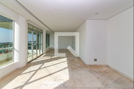 Sala de apartamento à venda com 4 quartos, 134m² em Belvedere, Belo Horizonte