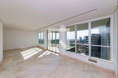 Sala de apartamento à venda com 4 quartos, 134m² em Belvedere, Belo Horizonte