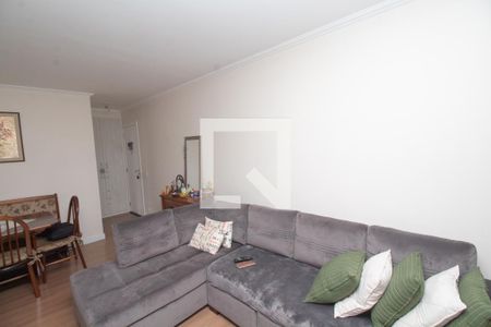 Sala de apartamento à venda com 3 quartos, 67m² em Vila Homero Thon, Santo André