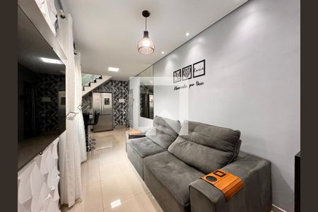 Sala de apartamento para alugar com 2 quartos, 120m² em Parque Oratório, Santo André