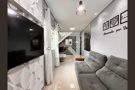 Sala de apartamento para alugar com 2 quartos, 120m² em Parque Oratório, Santo André