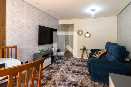 sala de apartamento à venda com 3 quartos, 83m² em Vila Caraguatá, São Paulo