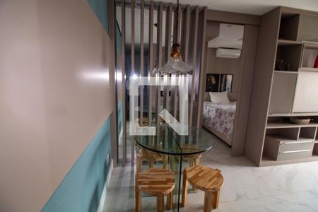 Sala de Jantar de apartamento para alugar com 1 quarto, 40m² em Campo Belo, São Paulo