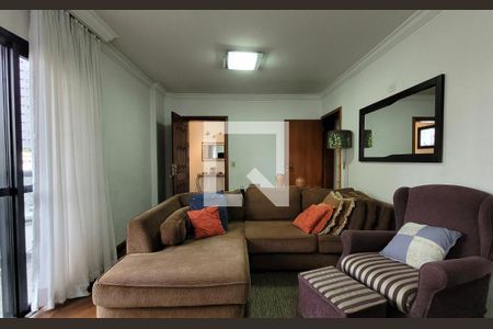 Sala de apartamento à venda com 3 quartos, 160m² em Vila Bastos, Santo André