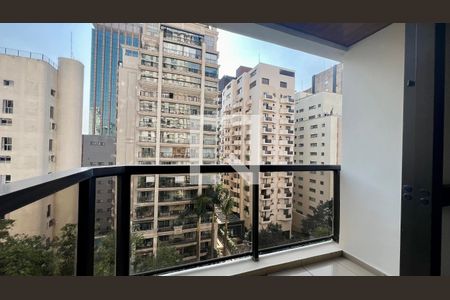 Sacada de apartamento à venda com 2 quartos, 60m² em Cerqueira César, São Paulo