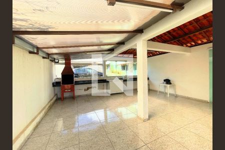 Espaço Gourmet do Condomínio de apartamento à venda com 2 quartos, 58m² em Morro do Confisco, Contagem