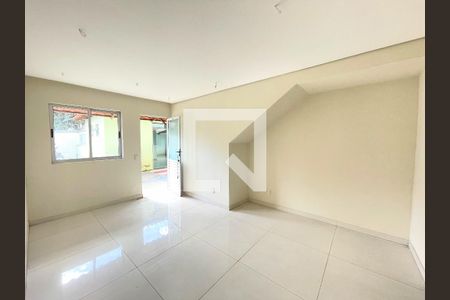 Sala de apartamento à venda com 2 quartos, 58m² em Morro do Confisco, Contagem