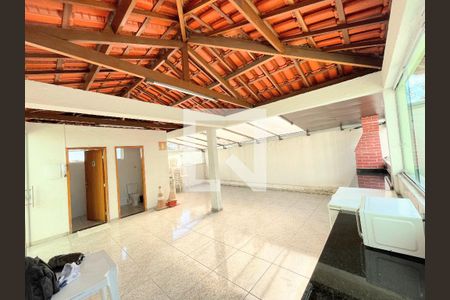 Espaço Gourmet do Condomínio de apartamento à venda com 2 quartos, 58m² em Morro do Confisco, Contagem