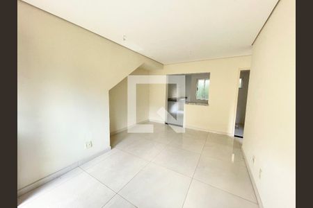 Sala de apartamento à venda com 2 quartos, 58m² em Morro do Confisco, Contagem