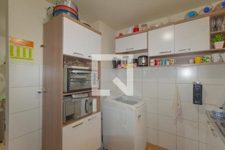 Cozinha e Área de Serviço de apartamento à venda com 2 quartos, 44m² em Guajuviras, Canoas