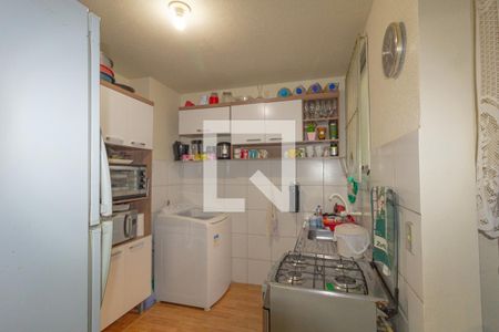 Cozinha e Área de Serviço de apartamento à venda com 2 quartos, 44m² em Guajuviras, Canoas