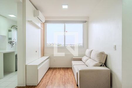 Sala de apartamento à venda com 2 quartos, 47m² em Cristal, Porto Alegre