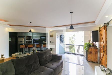 Sala de apartamento à venda com 2 quartos, 70m² em Jardim Henriqueta, Taboão da Serra