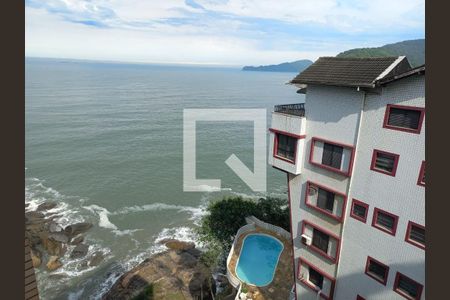 Vista da Sala de apartamento para alugar com 1 quarto, 63m² em Ilha Porchat, São Vicente